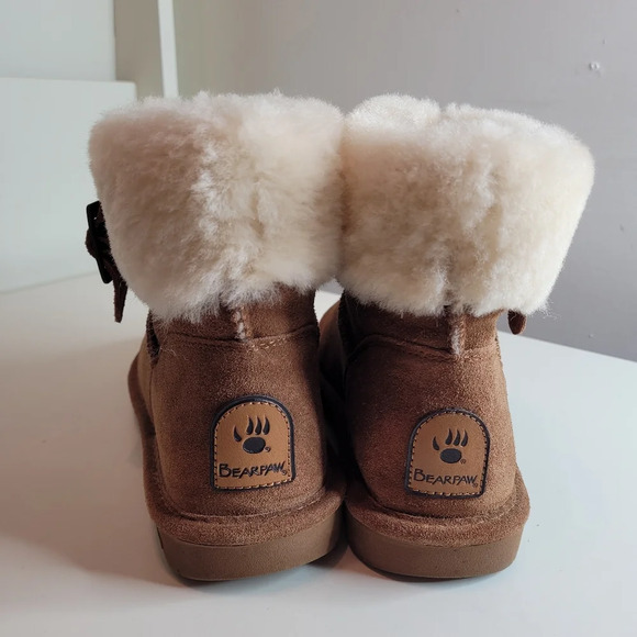 BEARPAW Abby Boot Classic Suede Slip On Size Women's 8 - Picture 7 of 12